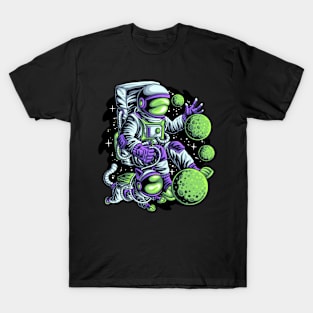 CUTE PET IN THE SPACE T-Shirt